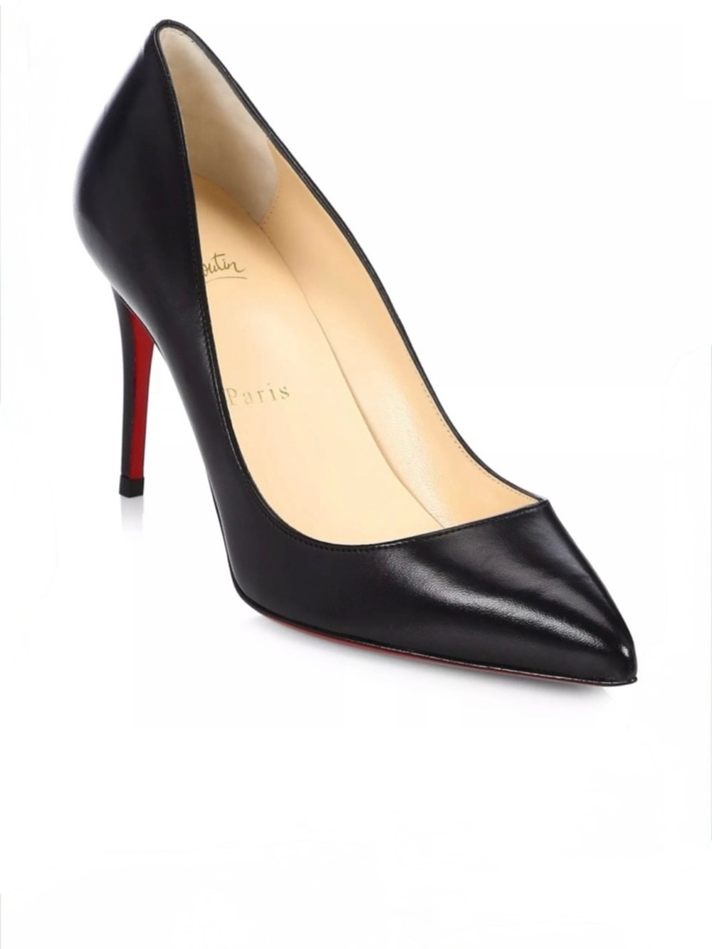 Christian Louboutin NO MATTER 85 PATENT CALF 38.5
